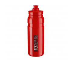 Fľaša Elite FLY 750 červená tmavo červené logo