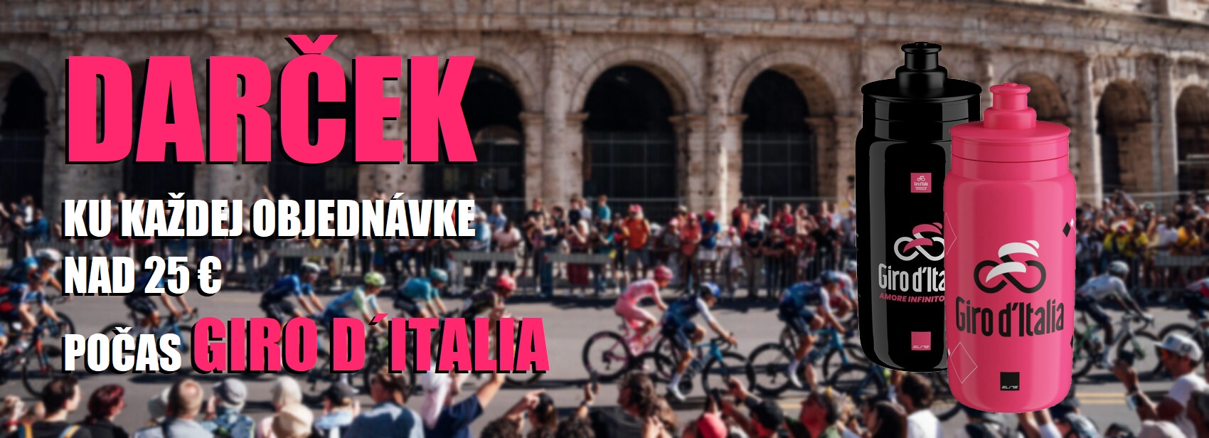 Fľaša Giro ako darček