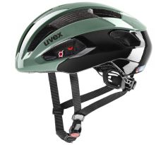 Prilba UVEX rise moss green-black 52-56cm