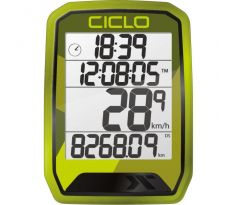 Cyklopočítač CicloSport Protos 213 žlto-zelený