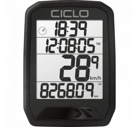 Cyklopočítač CicloSport Protos 213 čierny