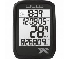 Cyklopočítač CicloSport Protos 105 čierny