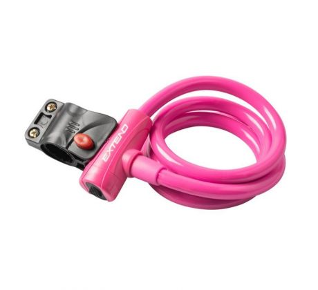 Zámok Extend COMPANION 12*1200mm, pink