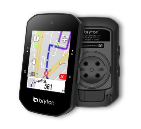 GPS cyklopočítač Bryton S500 T (kit s HRM,SPD,CAD snímačmi)