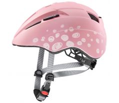 Prilba UVEX kid 2 cc pink polka dots mat