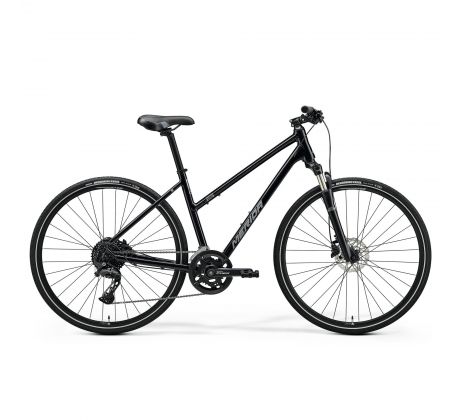 Merida CROSSWAY 300 LADY lesklý čierny(strieborný) 2025
