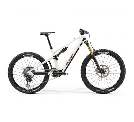 Merida eONE-SIXTY 10K biely(bronzová metalíza) 2025