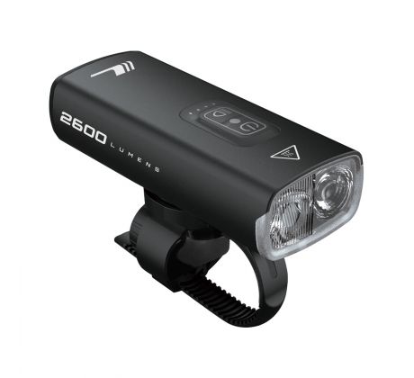 Predné svetlo Longus CUBRIN 2600 predné 12f USB