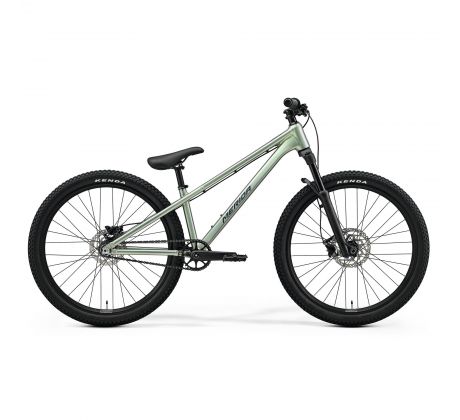 Merida DIRT 500 šedý/zelený transparentný lak 2026