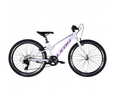 Leon JUNIOR 24" AL Vbr white with lilac 2025