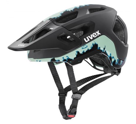 Prilba UVEX react jade-black matt 52-56cm