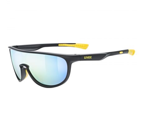 Detské okuliare UVEX sportstyle 515 black matt/yellow