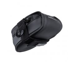 Podsedlová taška Force MINIBAG L suchý zips, čierna