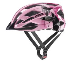 Prilba UVEX air wing 2 strawberry-black (50-54cm)