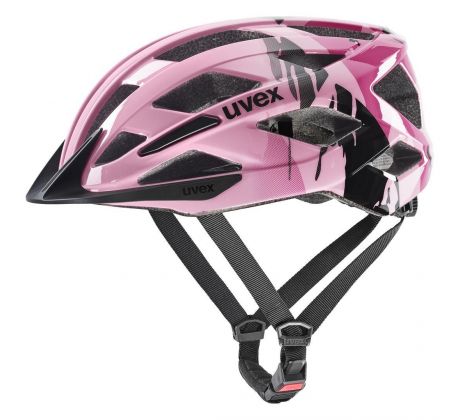 Prilba UVEX air wing 2 strawberry-black (50-54cm)
