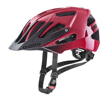 Prilba UVEX quatro cc dark red-black mat